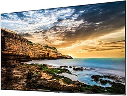 QE55T 55-inch 4K UHD 3840x2160 LED Commercial Signage Display, HDMI, USB, Speakers, 3-Yr Warranty, 16/7 Operation, 300 nit (LH55QETELGCXGO), Black